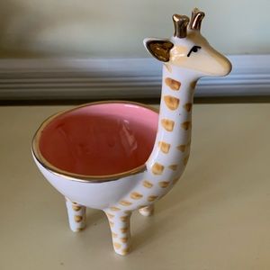 Anthropologie Safari Giraffe Trinket Dish